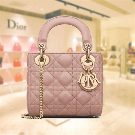 dior minin pink|lady dior small.